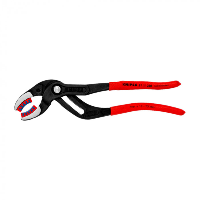 Cleste papagal reglabil pentru sifon si conectori, KNIPEX 81 11 250 Cobra, 250 mm