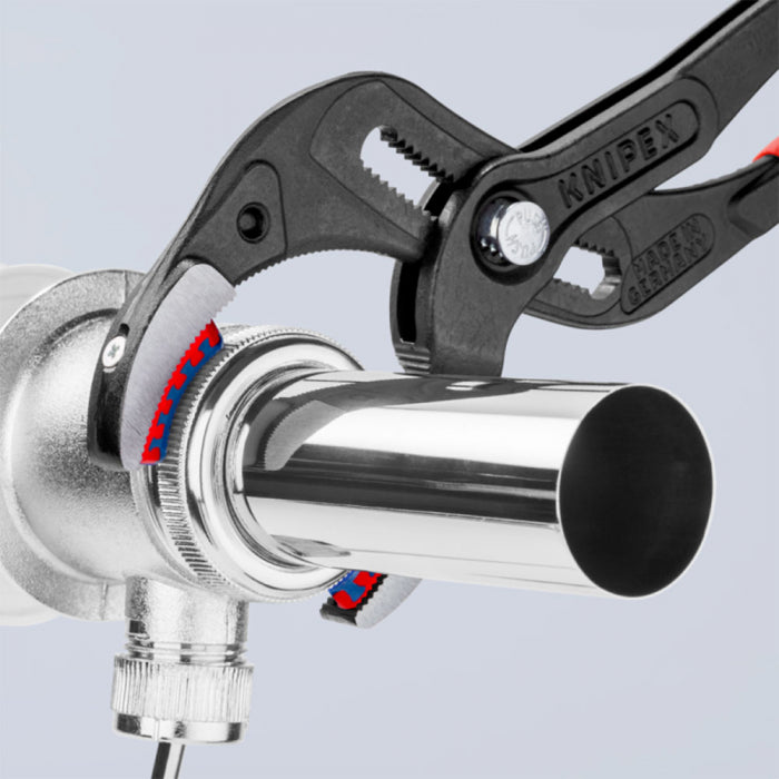 Cleste papagal reglabil pentru sifon si conectori, KNIPEX 81 11 250 Cobra, 250 mm