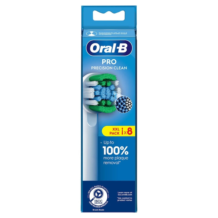 Oral-b - Rezerve pentru periute de dinti Oral-b Precision Clean Refill xf 8 bucati - 8006540894002 - pentru Periuta de dinti electrica