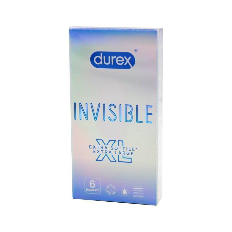 Prezervative Durex Invisible XL, 6 bucati