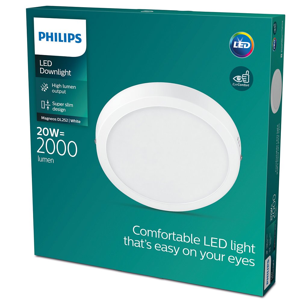 Plafoniera de tavan Philips Magneos DL252 20W 2700k, LED