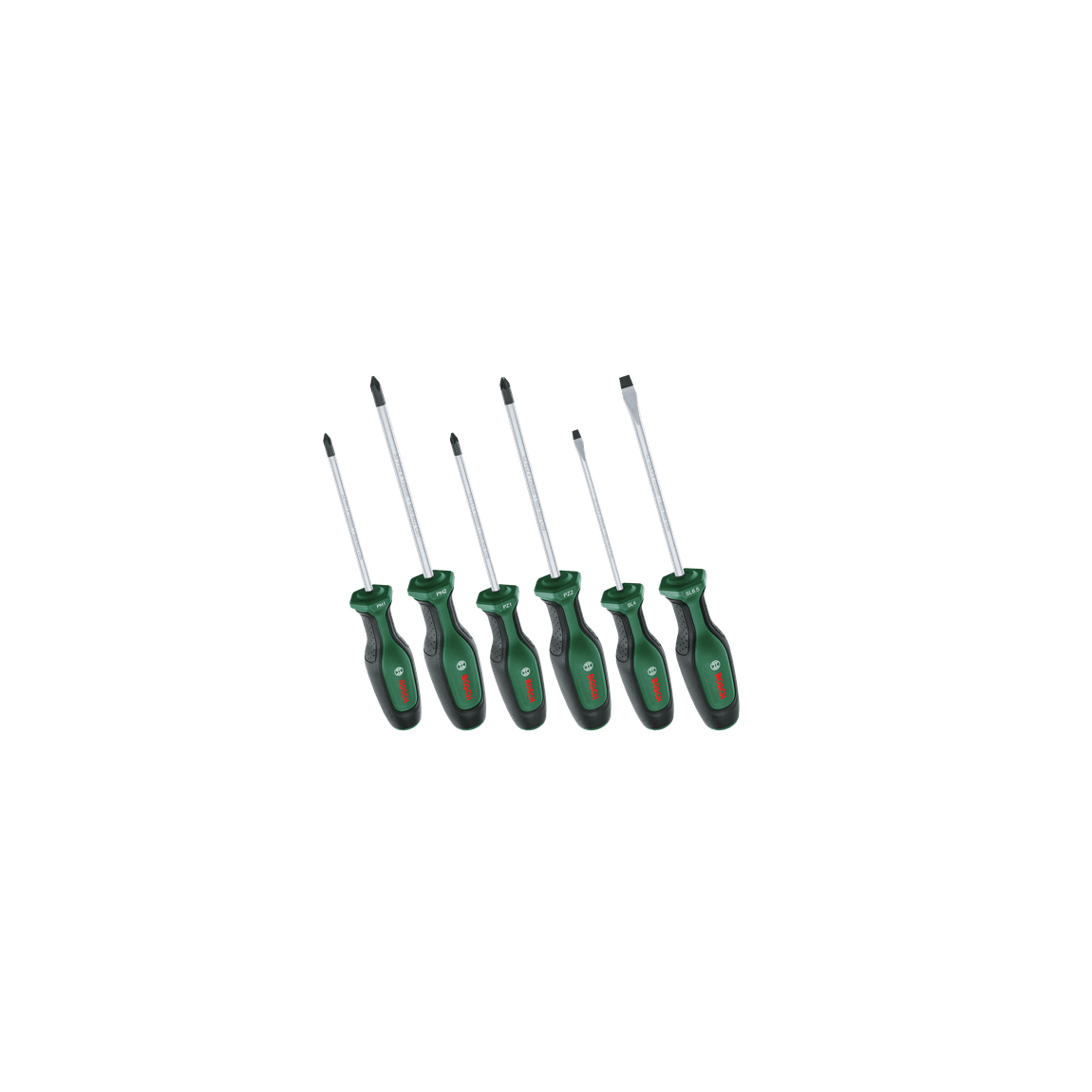 Set surubelnite Bosch 1600A02BX7, otel S2, 6 bucati