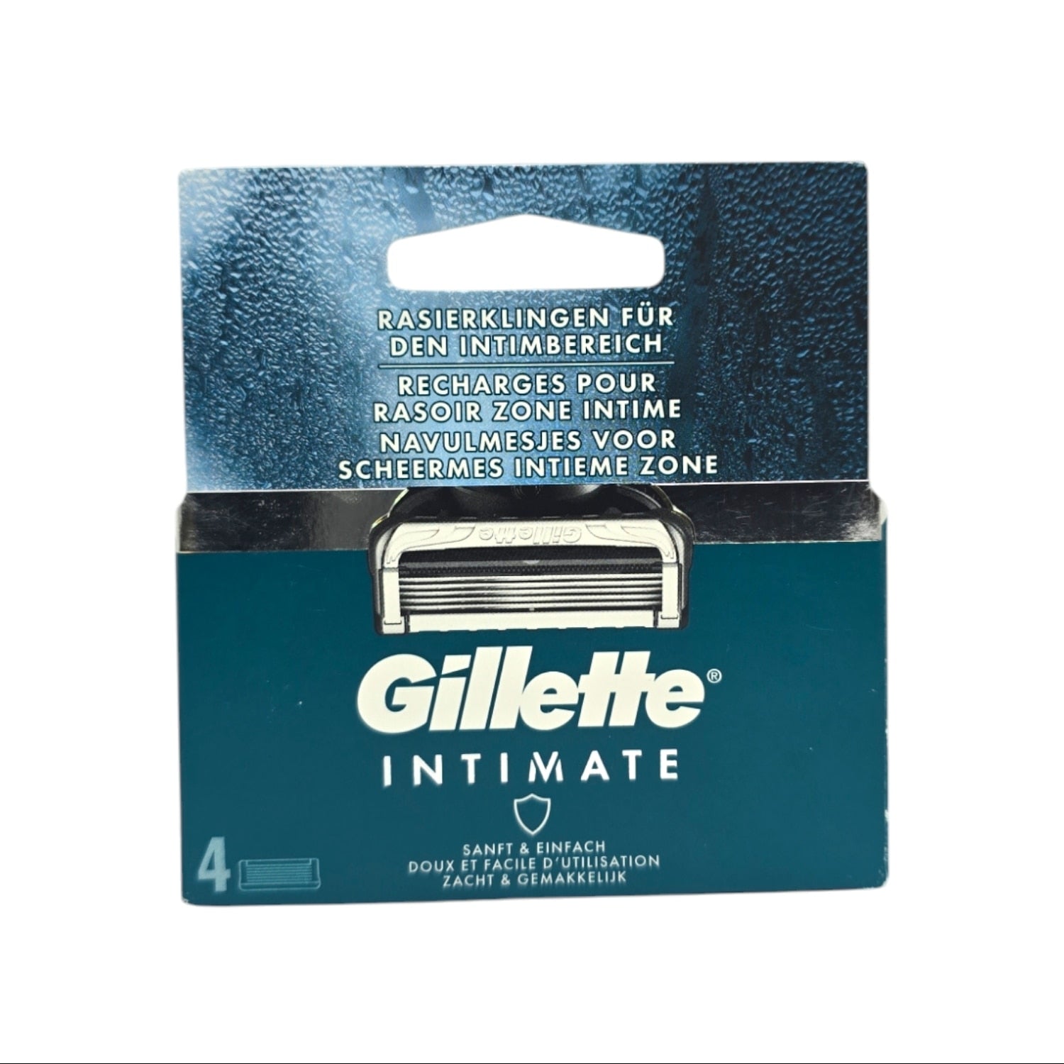 Lame de inlocuire Gillette Fusion Intimate, 4 bucati