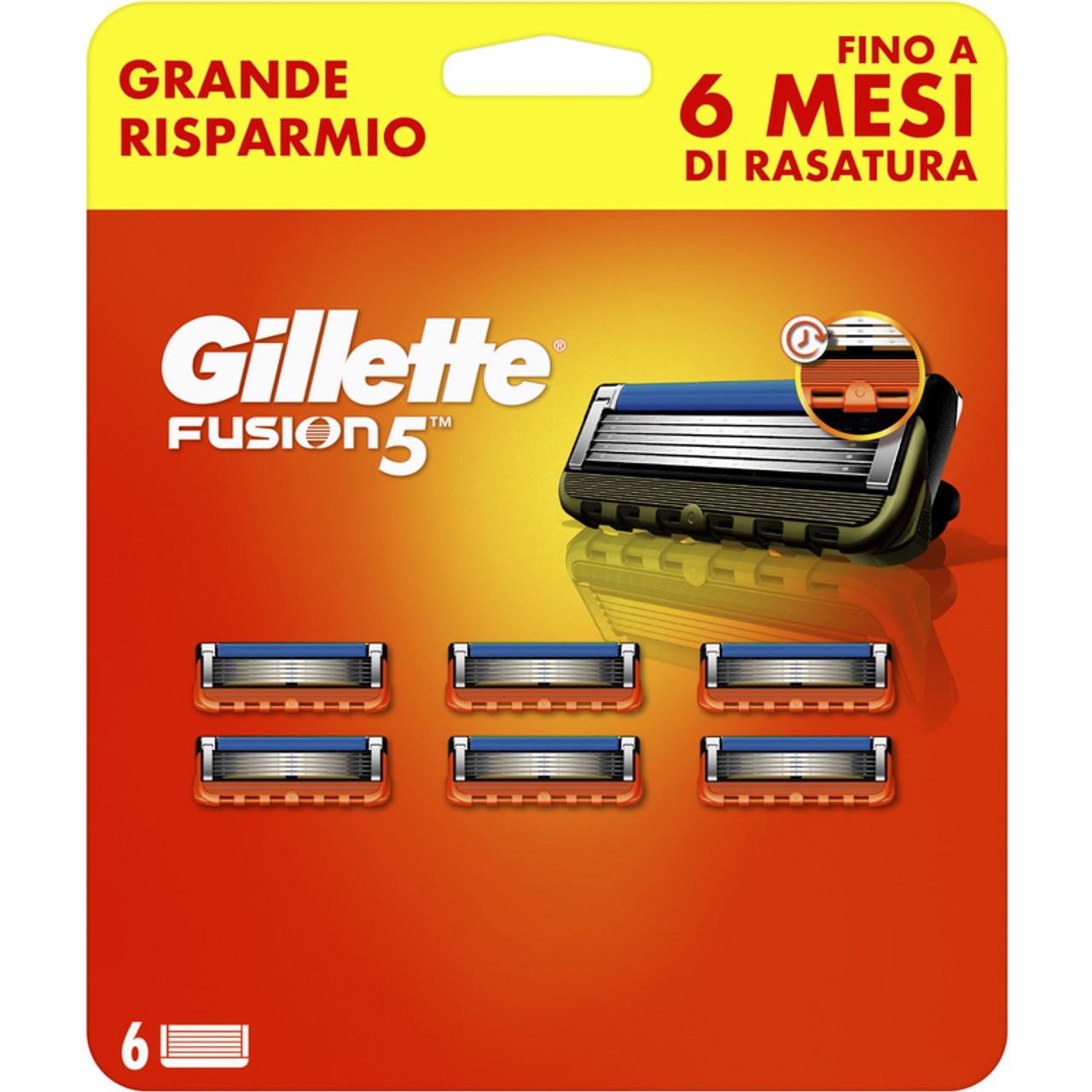 Set rezerve aparat ras Gillette Fusion5 6buc
