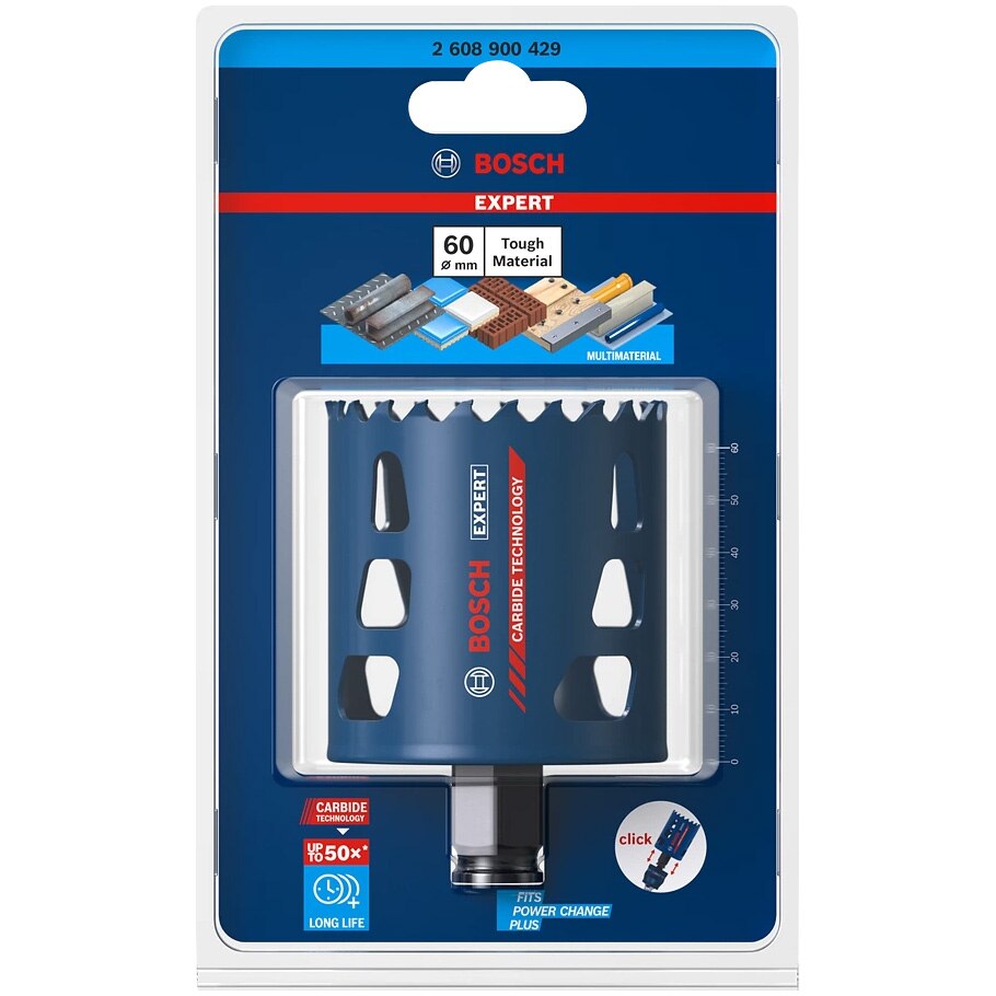 Carota Bosch Expert Tough Material 2608900429, ø 60 x 60 mm