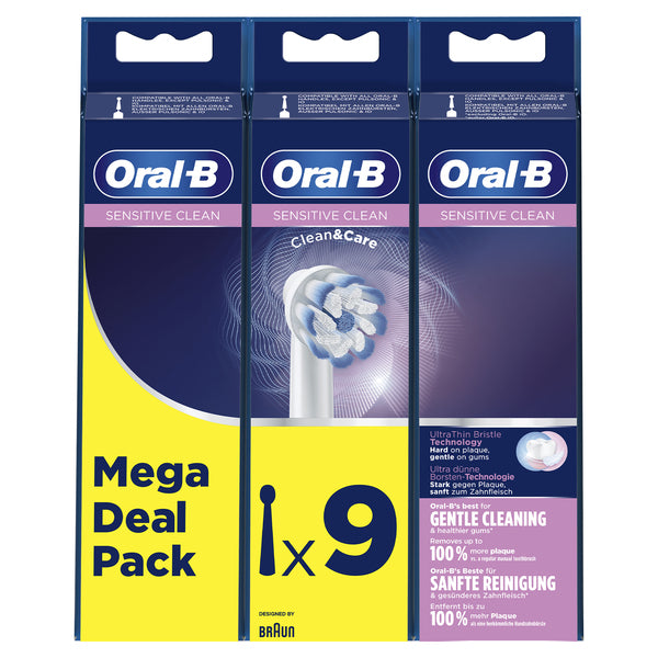 Rezerve periuta de dinti electrica Oral-B Sensitive Clean, 9 buc