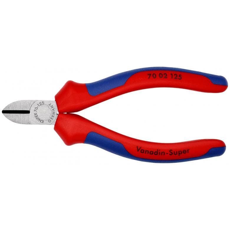 Cleste Sfic, taietor lateral, maner multicomponent, 125mm, KNIPEX 70 02 125