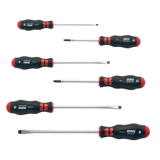 Set de surubelnite, Wurth, 6 buc, Negru