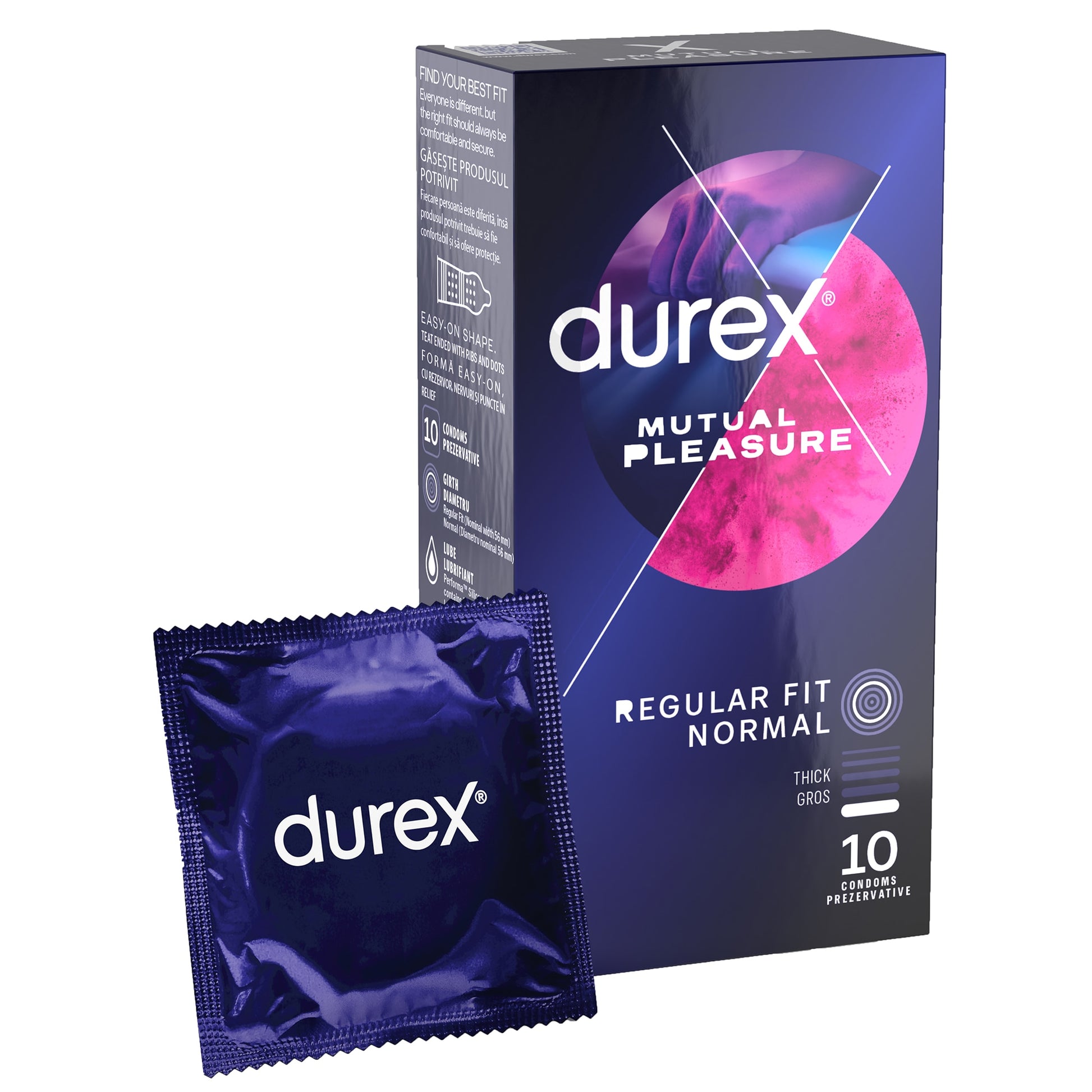 Prezervative Durex Mutual Pleasure 10 bucati