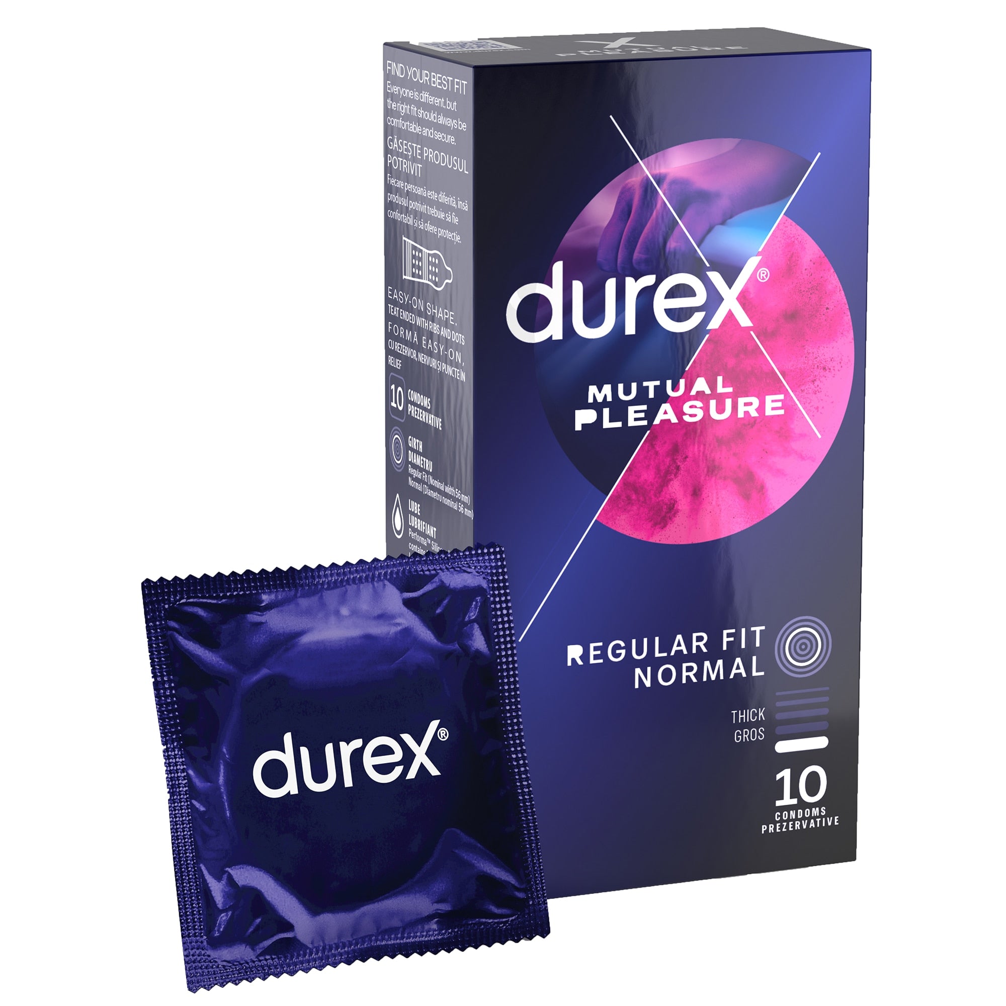 Prezervative Durex Mutual Pleasure 10 bucati