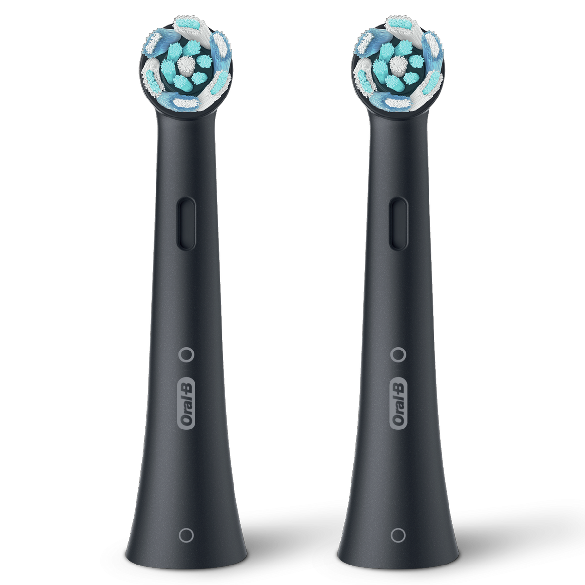 Rezerve periuta de dinti electrica Oral-B iO Ultimate Clean, compatibile doar cu seria iO, Negru, 2 buc
