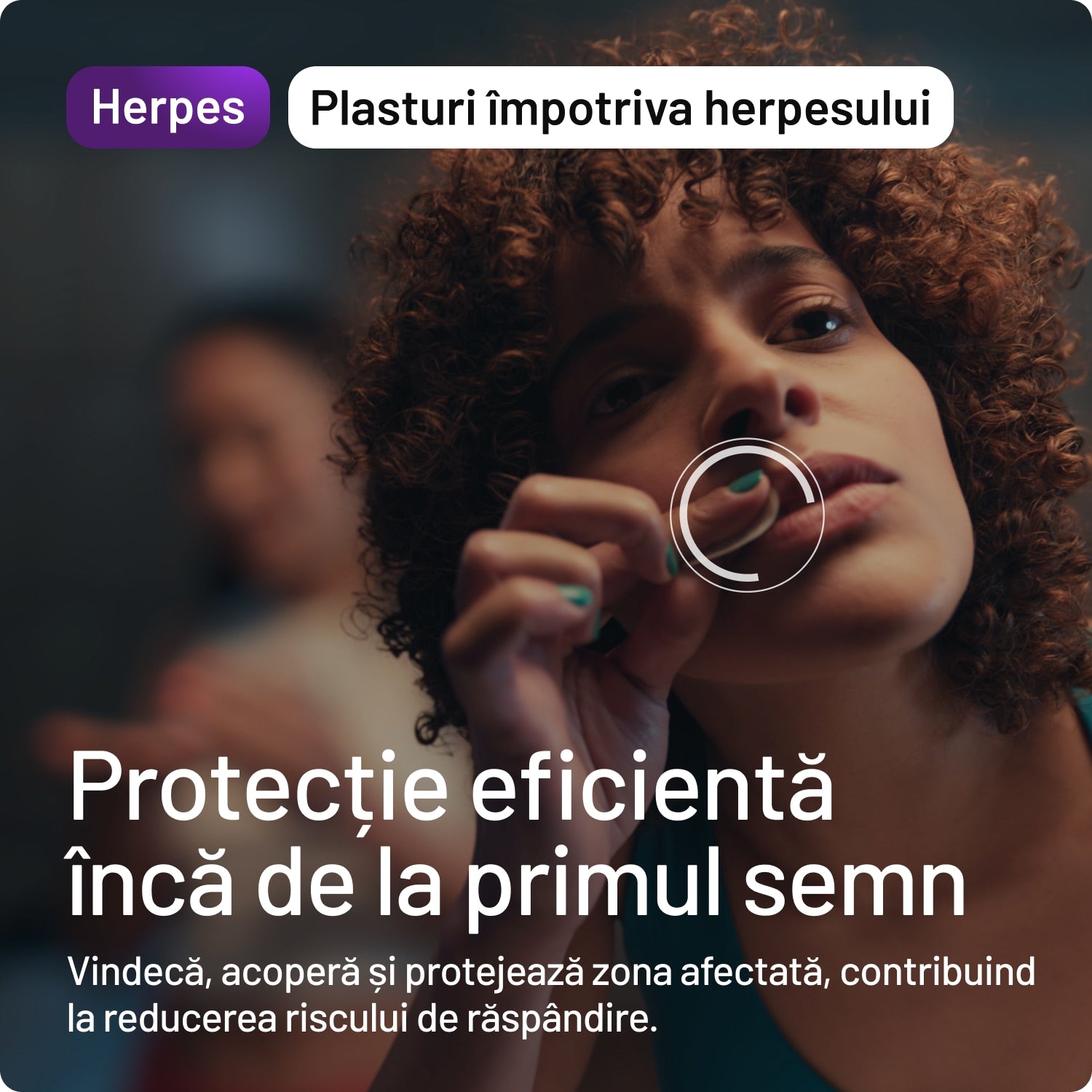 Plasture Anti-Herpes Compeed, pentru zi, 15 buc