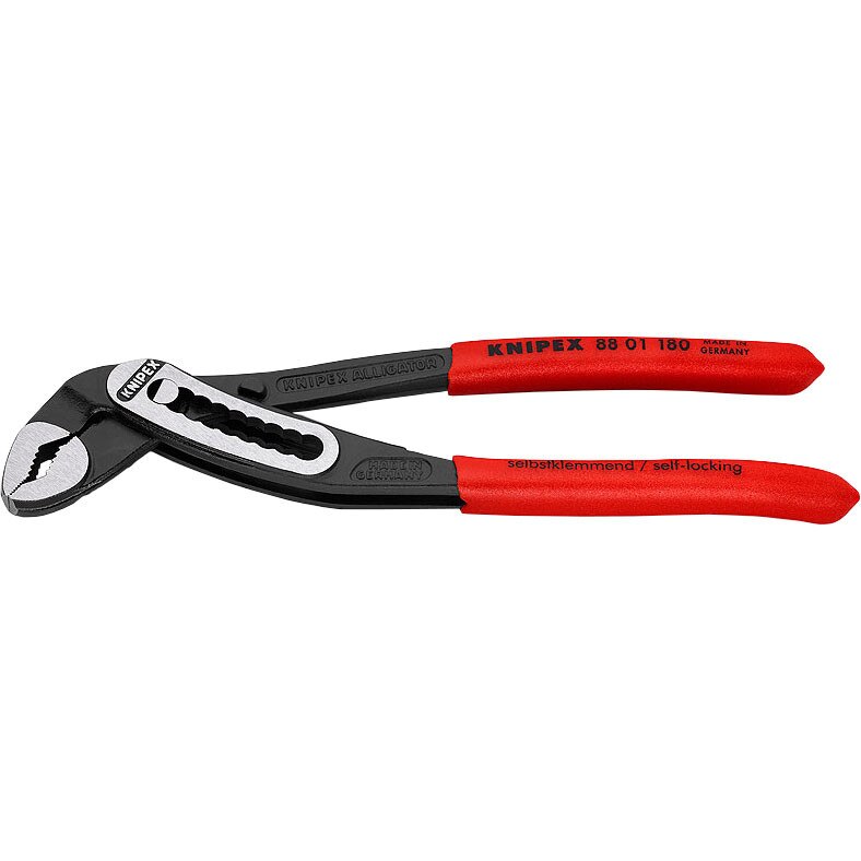 Cleste pentru tevi, KNIPEX Alligator, 180 mm