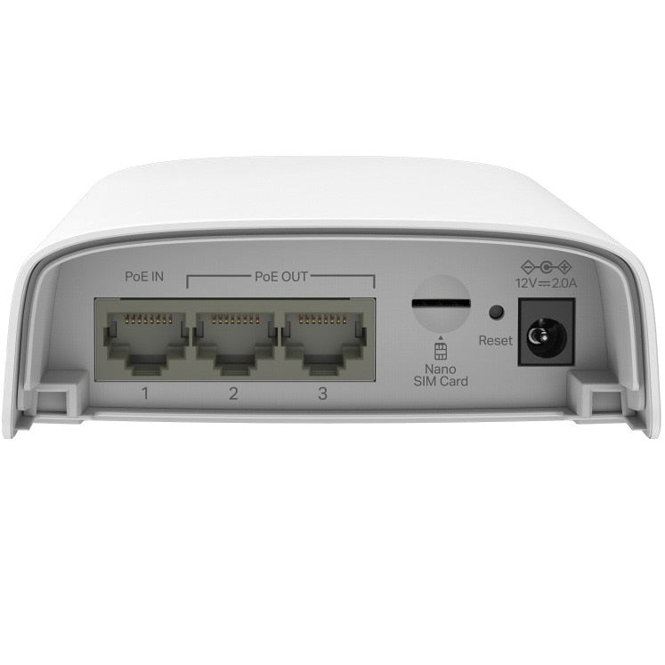 Access Point TP-LINK Omada ER703WP-4G-Outdoor AX3000, 4G+ Wi-Fi 6, 3 x Gigabit PoE ports, 1 x nano SIM slot, Outdoor, IP55