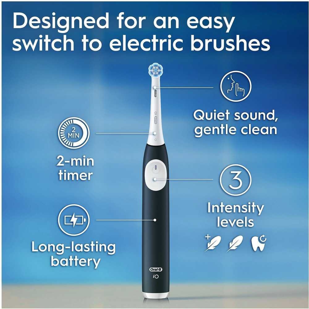 Periuta de dinti electrica Oral-B iO2, verde, senzor presiune, timer
