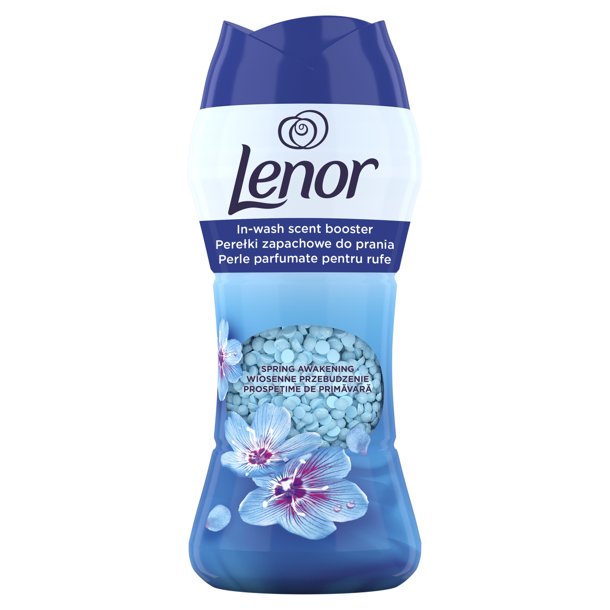 Perle parfumate Lenor Spring Awakening cu parfum pentru rufe, 270 gr