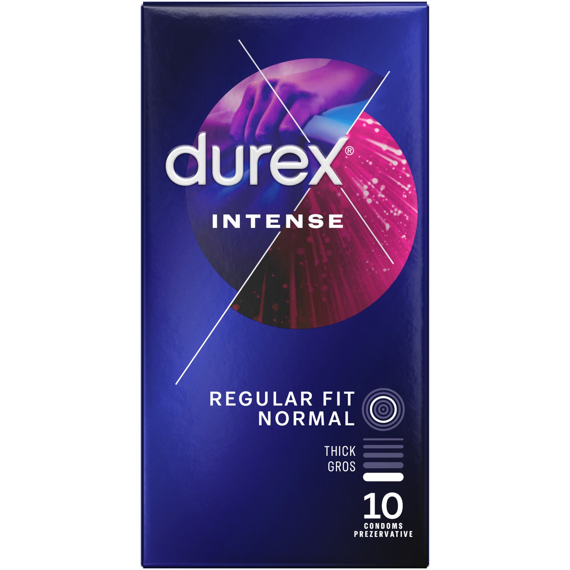 Prezervative Durex Intense Orgasmic, 10 bucati