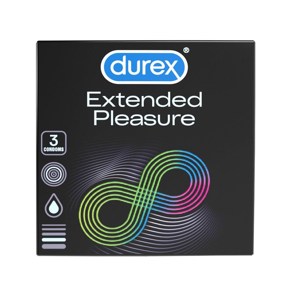 Prezervative Durex Extended Pleasure, 3 buc