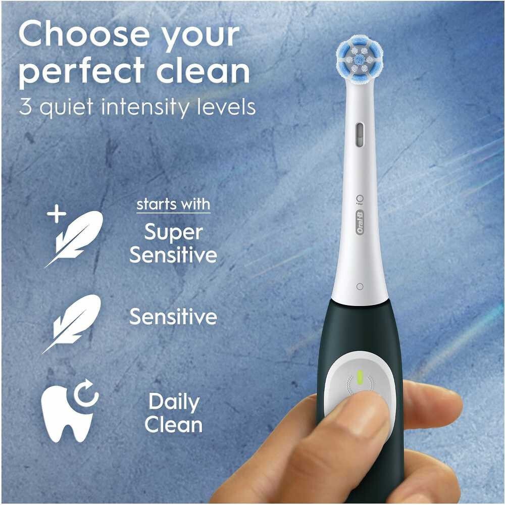 Periuta de dinti electrica Oral-B iO2, verde, senzor presiune, timer