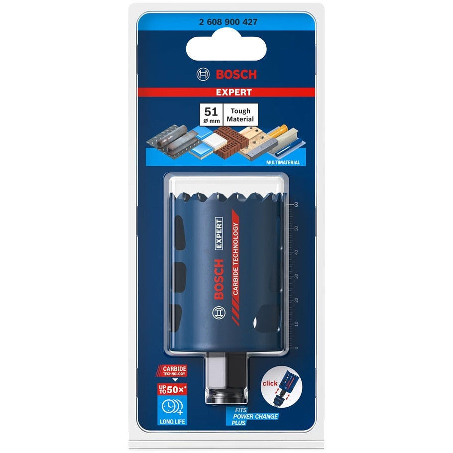Carota Bosch Expert Tough Material 2608900427, ø 51 x 60 mm