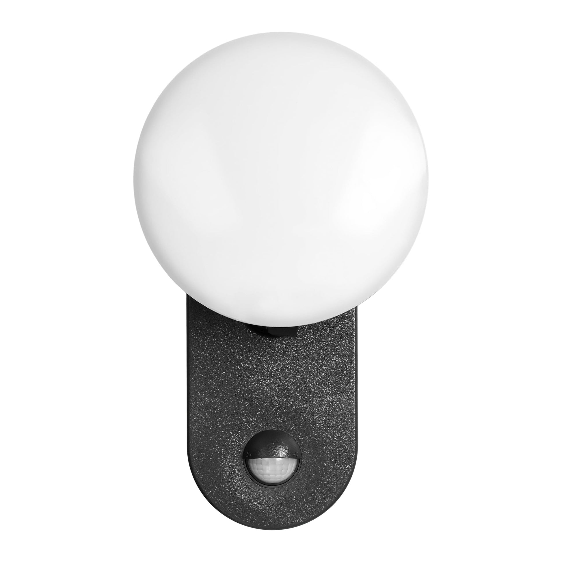 Aplica de gradina ADVITI Riolit AD-OP-6206BLPMR4, 15W, LED SMD, 1100lm, IP65, 4000K, senzor de miscare si crepuscular, detectie 140 °, negru