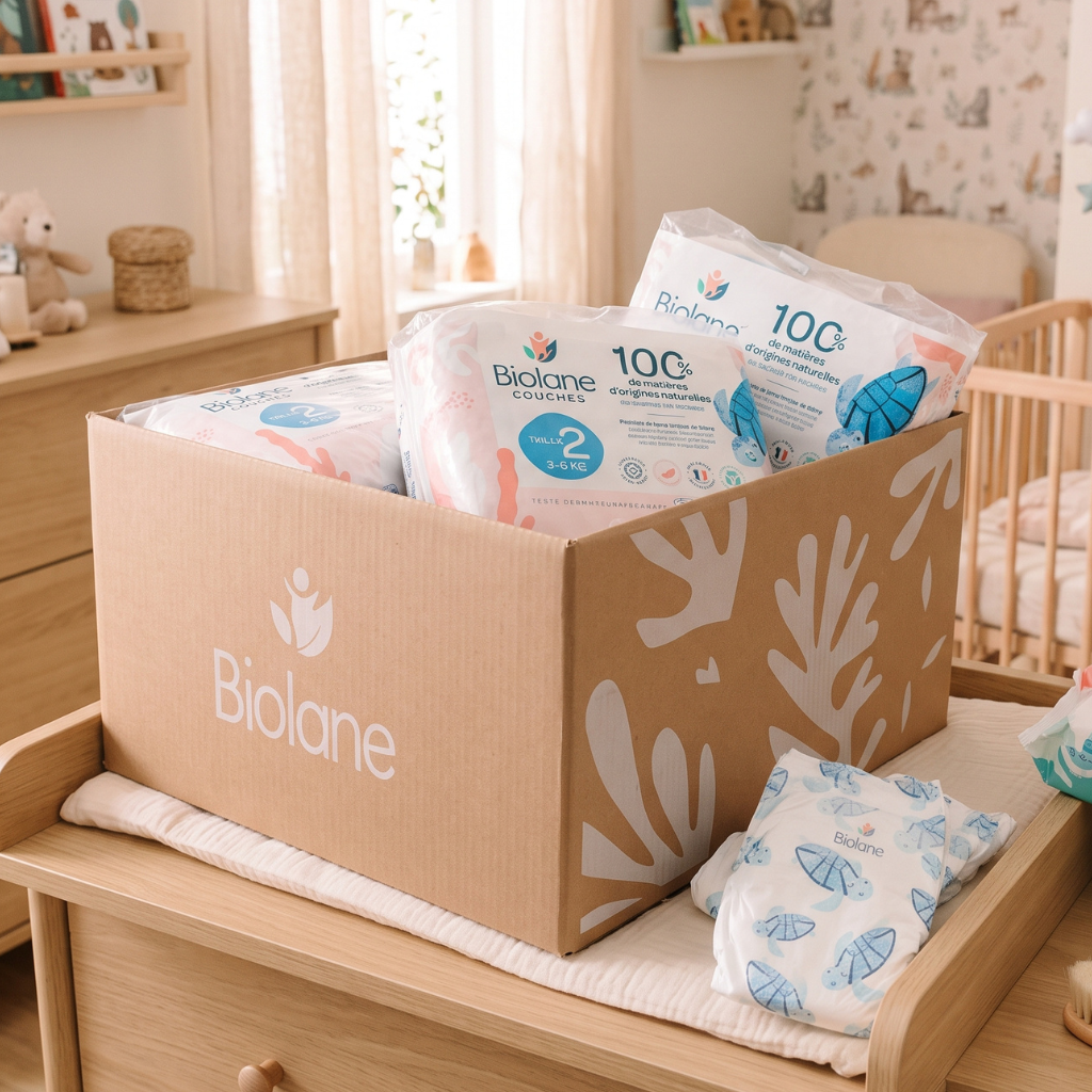 Scutece Naturale Biolane 28 Scutece Mărimea 2 (3-6 Kg)