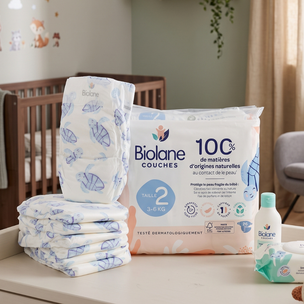 Scutece Naturale Biolane 28 Scutece Mărimea 2 (3-6 Kg)