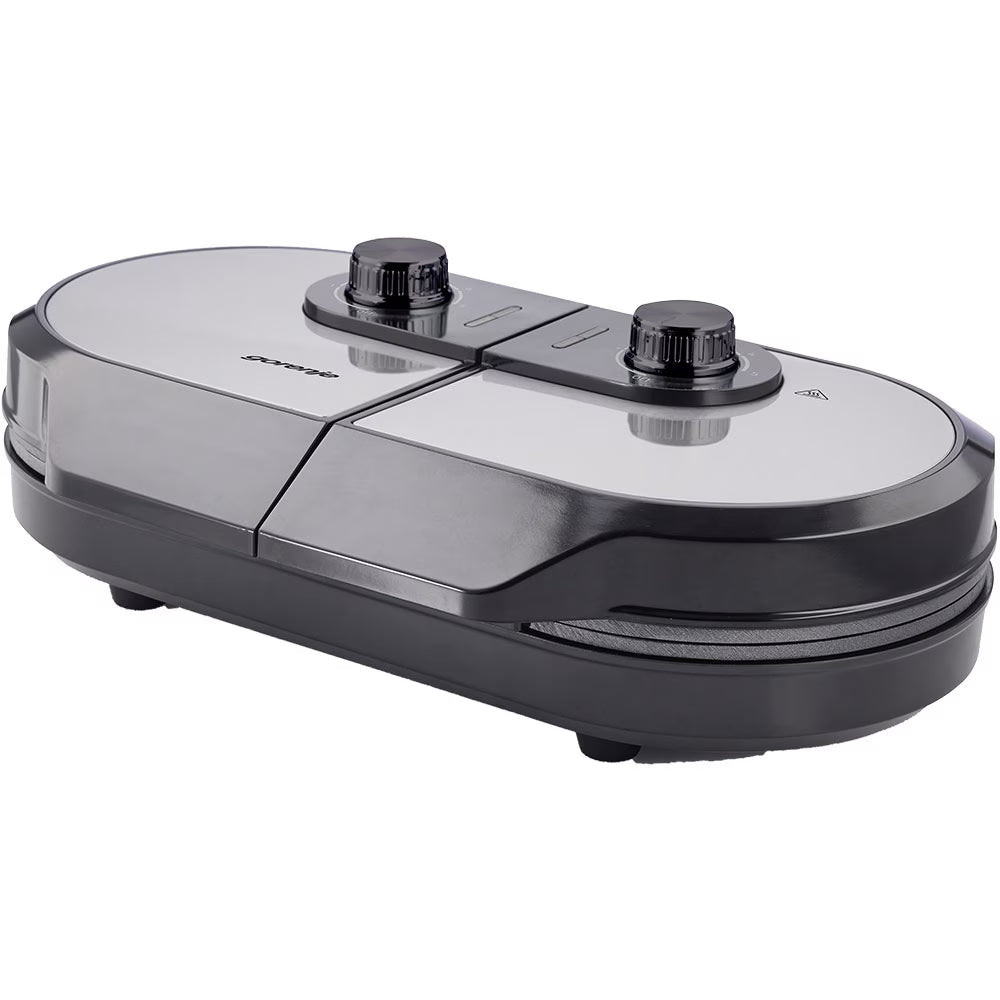 Aparat de facut waffe GORENJE WM1400SB, 1400W, argintiu-negru